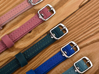 leather collar for dog or cat