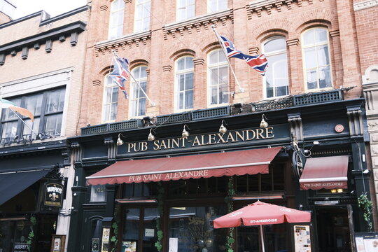 Pub Saint-Alexandre dans la ville de Qu&eacute;bec