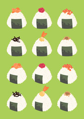 おにぎりのセット