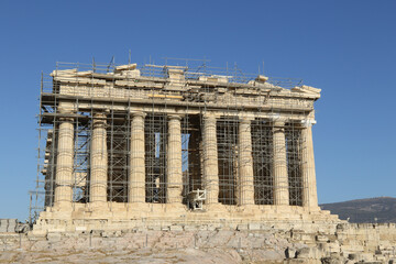 Obraz premium The Parthenon on the Acropolis, Athens, Greece