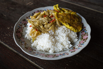 rice with chicken