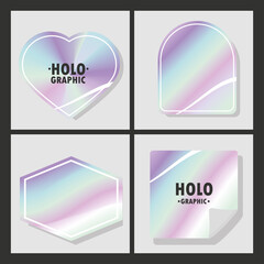 holographic different shapes