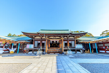 春の防府天満宮　山口県防府市　Hofu Tenmangu Shrine in Spring. Yamaguchi-ken Hofu city.