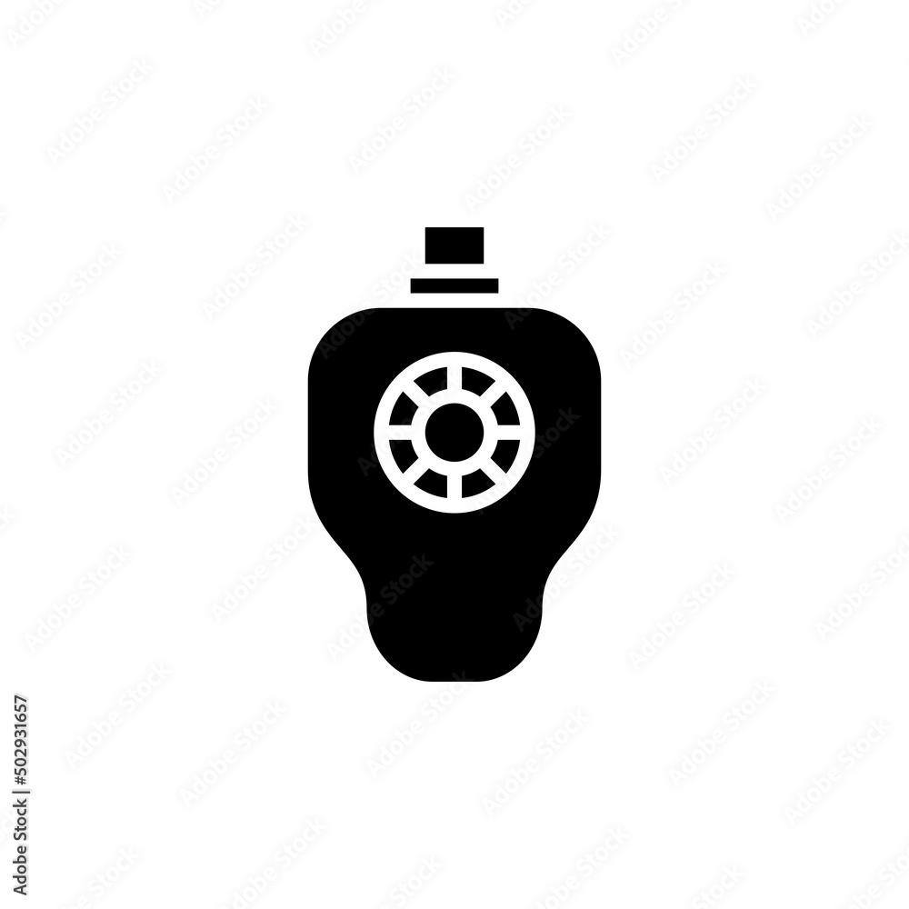 Poster trackball vector icon. computer component icon solid style. perfect use for logo, presentation, webs