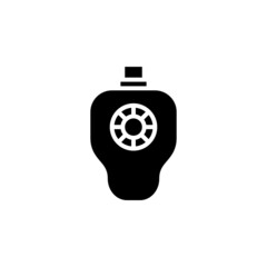 trackball vector icon. computer component icon solid style. perfect use for logo, presentation, website, and more. simple modern icon design solid style