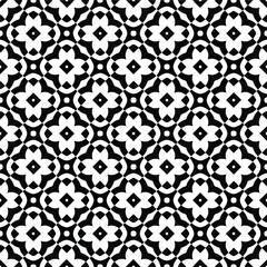seamless pattern.Simple stylish abstract geometric background. Monochrome image. Black and white color. Design for decor, prints, textile.Design element for prints. 