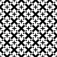 Obraz premium seamless pattern.Simple stylish abstract geometric background. Monochrome image. Black and white color. Design for decor, prints, textile.Design element for prints. 