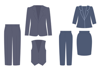 洋服セット男女スーツ上下