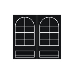 door vector for website symbol icon presentation