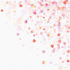 Heart love vector Valentine Pink amour symbols.