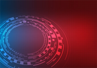 Abstract futuristic technology background. Hi tech communication concept.