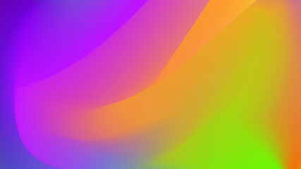 Abstract background with a combination of blue, green, yellow, pink,  and purple colors