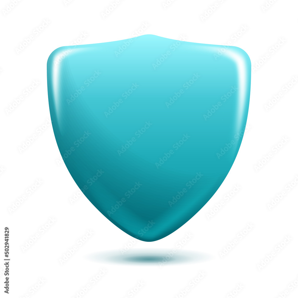 Poster Security systems - shield with connectied points