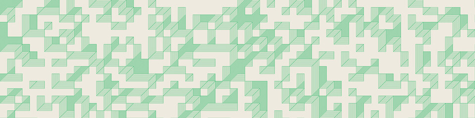 Implementation of Edward Zajec’s “Il Cubo” from 1971. Essentially a Truchet tile set of 8 tiles and rules for placement art illustration