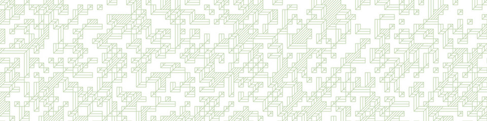 Implementation of Edward Zajec’s “Il Cubo” from 1971. Essentially a Truchet tile set of 8 tiles and rules for placement art illustration