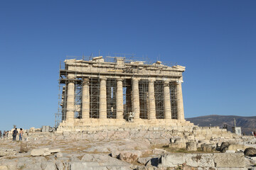 Obraz premium The Parthenon on the Acropolis, Athens, Greece
