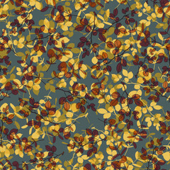 Seamless floral pattern. background