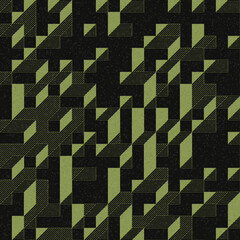 Implementation of Edward Zajec’s “Il Cubo” from 1971. Essentially a Truchet tile set of 8 tiles and rules for placement art illustration