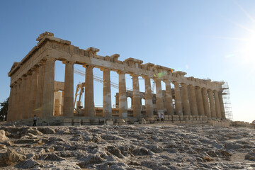 Obraz premium The Parthenon on the Acropolis, Athens, Greece