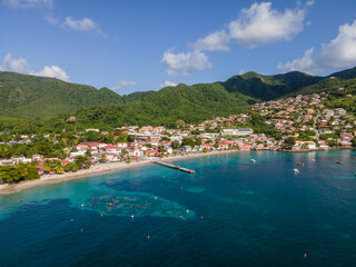 Fototapeta na wymiar Les Anses d'Arlet, Martinique, French Antilles