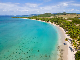 Salines beach, Sainte-Anne, Martinique, French Antilles