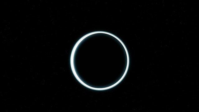 total eclipse , moon eclipse  3d video concept