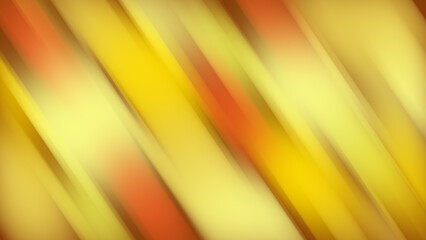 Twisted vibrant gradient blurred of yellow orange and red colors with smooth movement of the gradient in the frame with copy space. Abstract wide lines concept