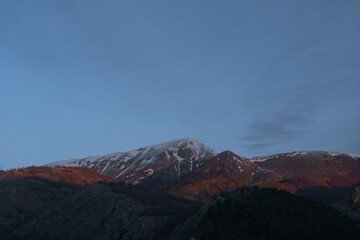 mountains in the morning,landscape, sky, nature,view,panorama, tourism,