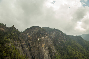 tiger nest, upper Paro valley in Bhutan 12