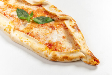 Traditional arabic pizza lahmacun pide