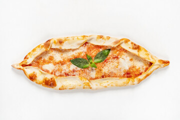 Traditional arabic pizza lahmacun pide