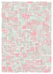 Offset Quads generative art background art illustration