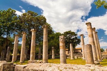 Altalia, Sepino, Molise-scavi della città romana