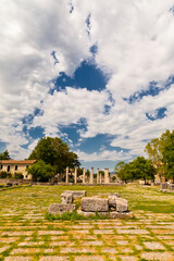 Altalia, Sepino, Molise-scavi della città romana