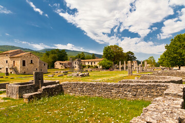 Altalia, Sepino, Molise-scavi della città romana