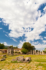 Altalia, Sepino, Molise-scavi della città romana