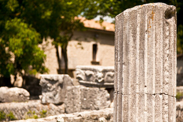 Altalia, Sepino, Molise-scavi della citt&agrave; romana