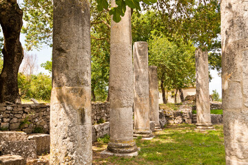Altalia, Sepino, Molise-scavi della città romana