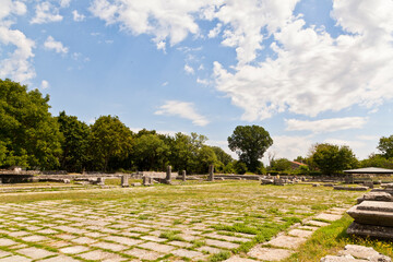 Altalia, Sepino, Molise-scavi della città romana