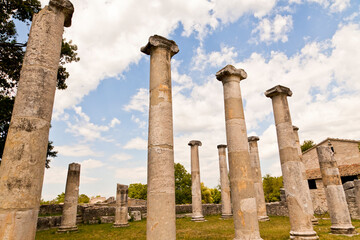 Altalia, Sepino, Molise-scavi della città romana