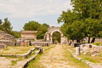 Altalia, Sepino, Molise-scavi della città romana