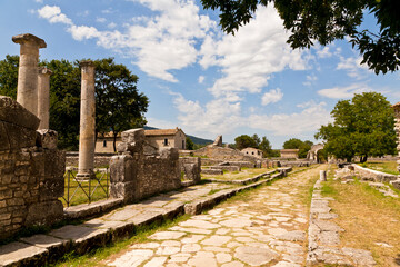 Altalia, Sepino, Molise-scavi della città romana