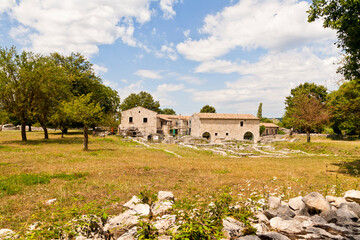 Obraz premium Altalia, Sepino, Molise-scavi della città romana