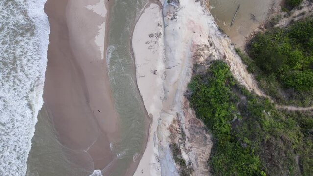 Miri, Sarawak Malaysia - May 2, 2022: The Landmark and Tourist Attraction areas of the of Miri City, with its famous beaches, rivers, city and scenic surroundings