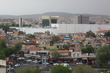 Obraz premium Gaziantep city and casttle, Turkey 