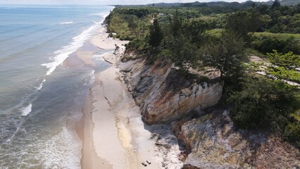 Miri, Sarawak Malaysia - May 2, 2022: The Landmark and Tourist Attraction areas of the of Miri...