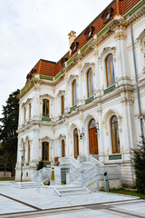 Obraz premium Adile Sultan Palace in Validebag, Istanbul. The popular Turkish series Hababam Sınıfı was filmed here, and one of the rooms is used as a Hababam Sınıfı Museum. 