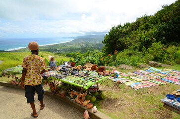 Fototapeta Barbados Verkäufer Tourismus Eingeborene obraz