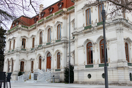 Adile Sultan Palace in Validebag, Istanbul.   The popular Turkish series Hababam Sınıfı was filmed here, and one of the rooms is used as a Hababam Sınıfı Museum. 