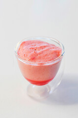 Mousse framboise dessert